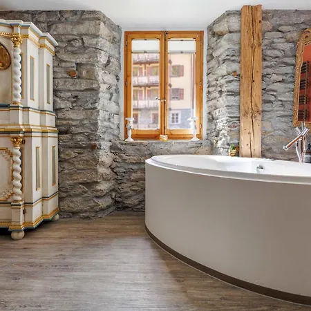 Feriehus Stegmatte - Unique Luxury Triplex For 10 Persons Saas Fee