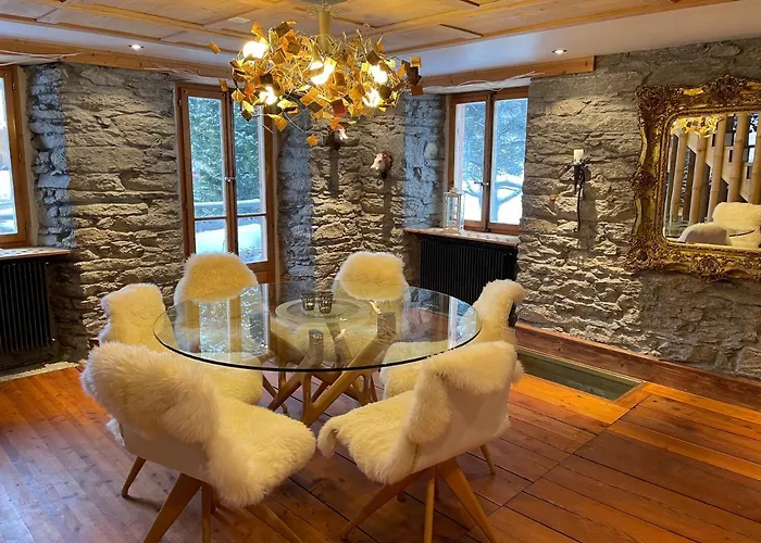 Stegmatte - Unique Luxury Triplex For 10 Persons * Saas Fee