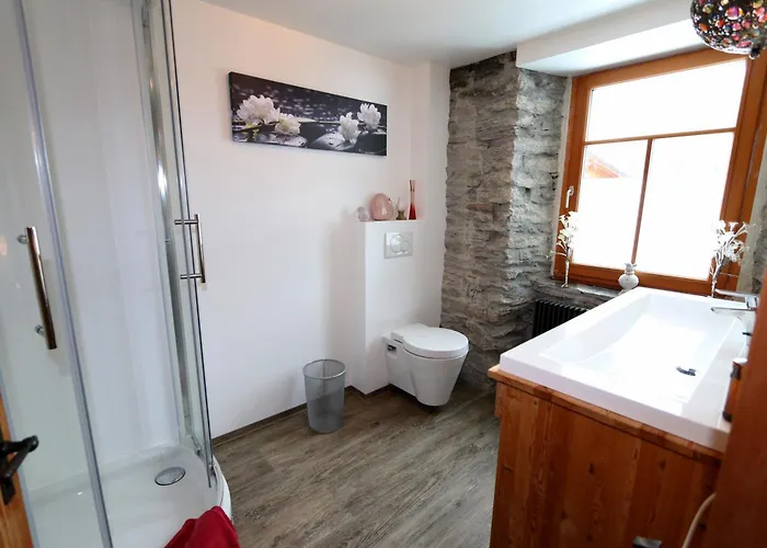 Stegmatte - Unique Luxury Triplex For 10 Persons Lägenhet Saas Fee